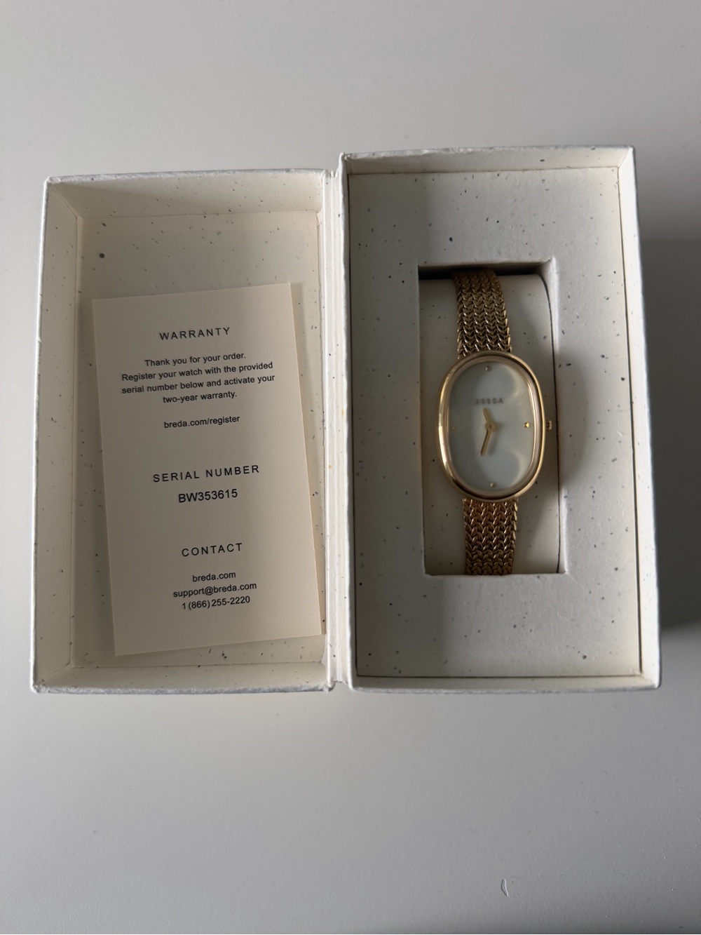Breda Jane Watch in Gold